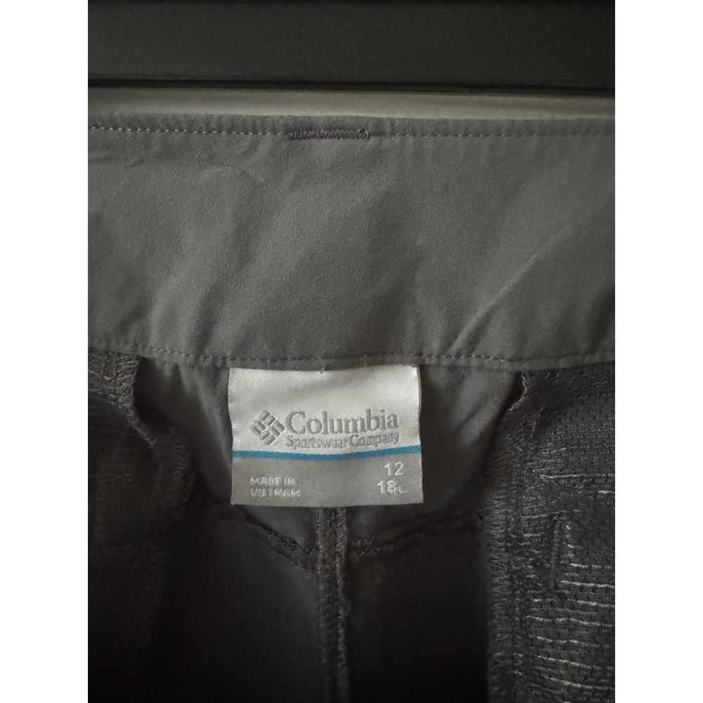 Columbia Women's Gray Hiking Cargo Capri Pants Size 12 Outdoor - Picture 5 of 8